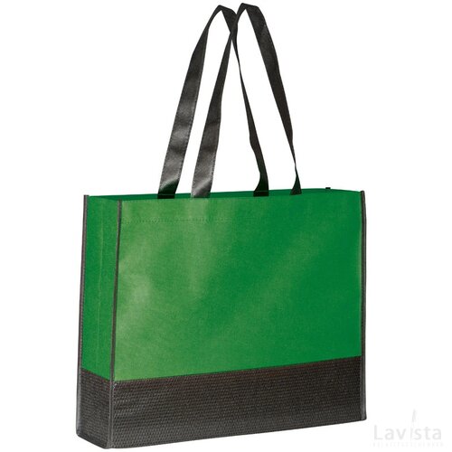 Non-woven shopping bag Penzberg groen