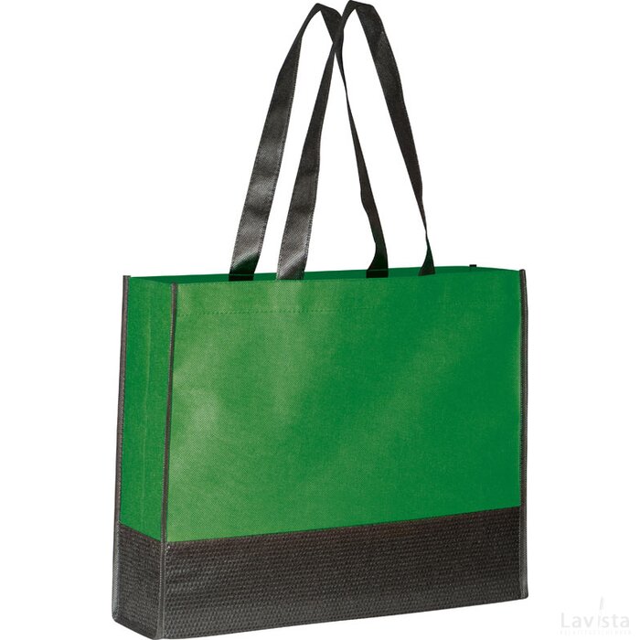 Non-woven shopping bag Penzberg groen