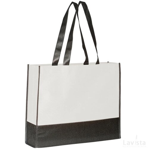 Non-woven shopping bag Penzberg wit