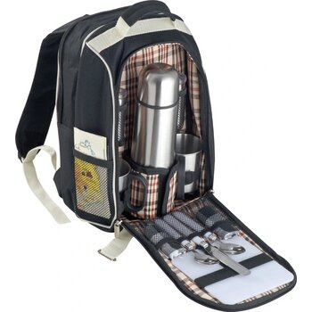 Picknickrugzak met koeltasje Scheinfeld zwart