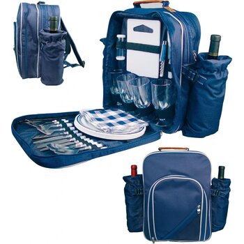 Picknick-rugzak voor 4 personen Schelklingen blauw