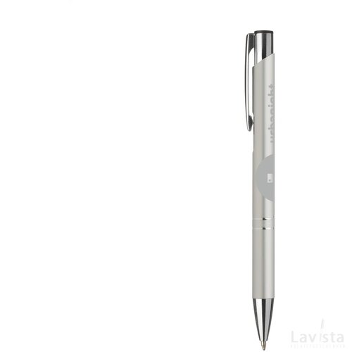 Ebony Matt Pennen Zilver