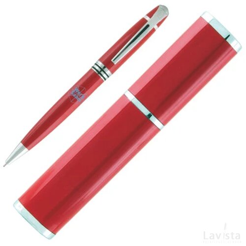 ST. MAARTEN ovalen box rood
