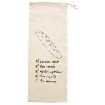 Katoenen stokbroodtasje ecru 120 gr/m2 ecru Katoenen stokbroodtasje ecru 120 gr/m2 ecru