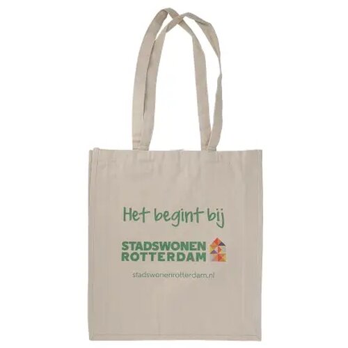 Katoenen Shopper ecru 330 gr/m2 ecru