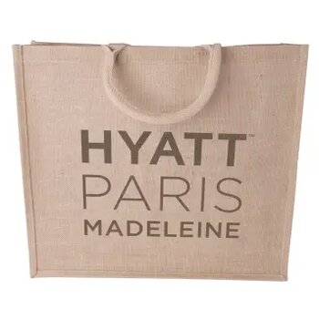 Jute big shopper 240 gr/m2 ecru
