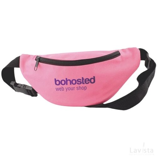 Heuptasje polyester 600D roze