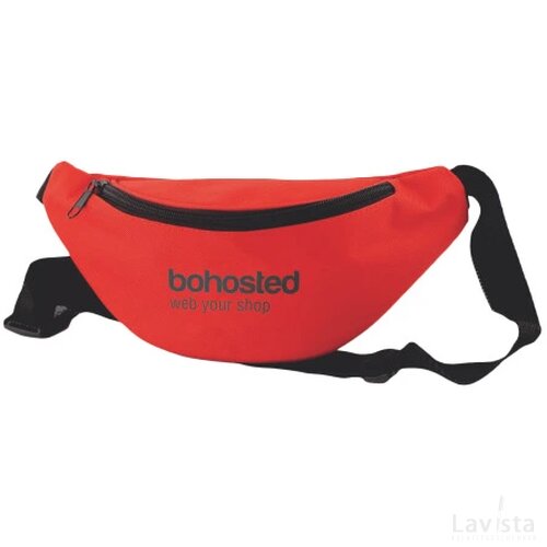 Heuptasje polyester 600D rood