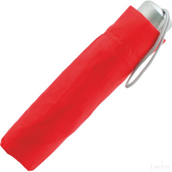 Paraplu opvouwbaar polyester 170T rood