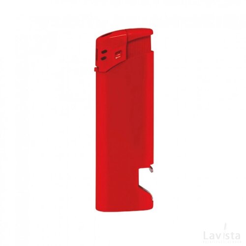 Aansteker Go Piezo Flessenopener rood