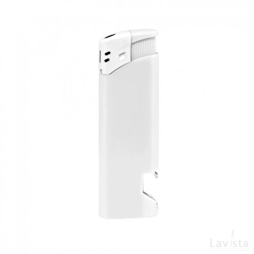 Aansteker Go Piezo Flessenopener wit