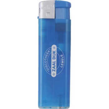 Aansteker GO Piezo blauw frosty