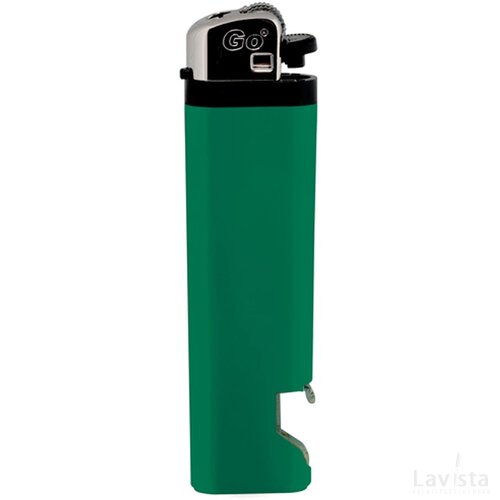 Aansteker GO aansteker met flesopener groen