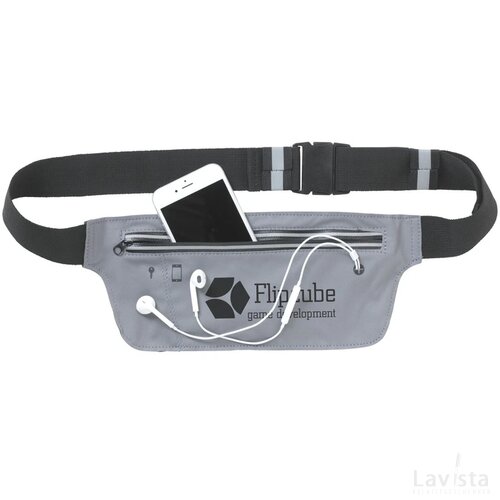 Running Belt Heuptas Grijs