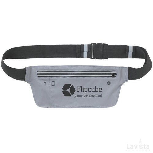 Running Belt Heuptas Grijs