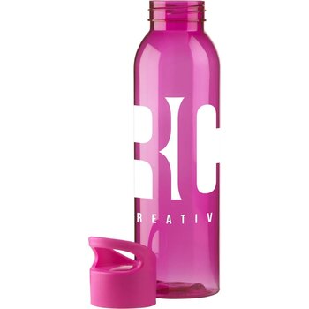 Tritan kunststof waterfles (650 ml) Roze