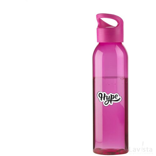 Tritan kunststof waterfles (650 ml) Roze