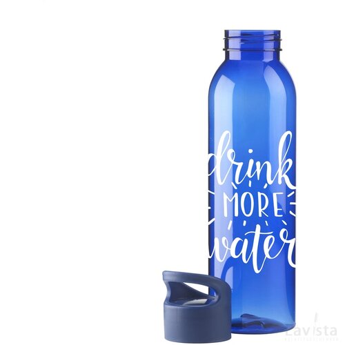 Tritan kunststof waterfles (650 ml) Blauw