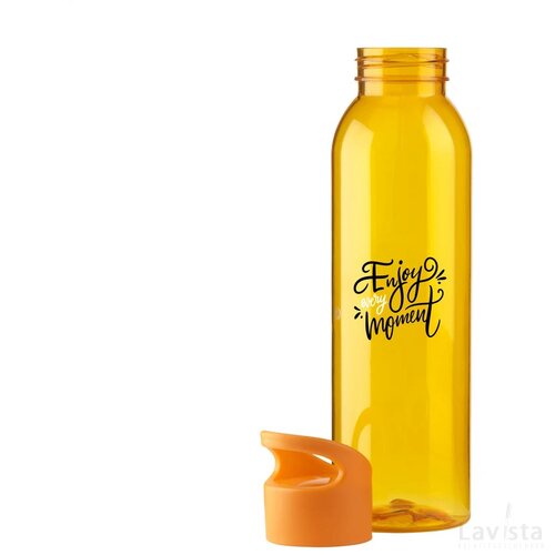 Tritan kunststof waterfles (650 ml) Oranje