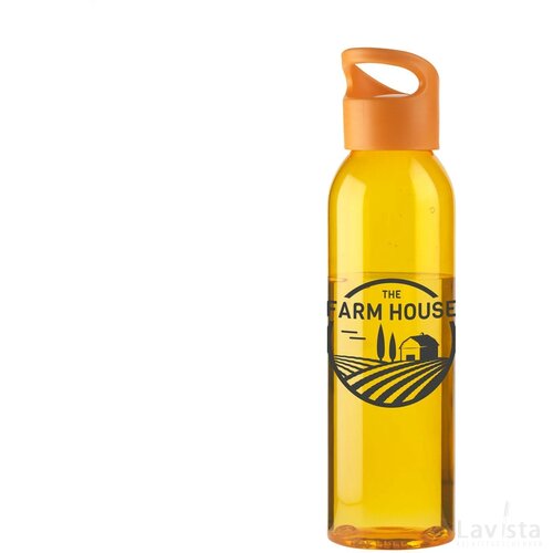 Tritan kunststof waterfles (650 ml) Oranje