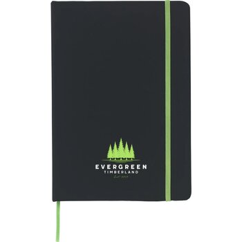Blacknote A5 Notitiebook Limegroen