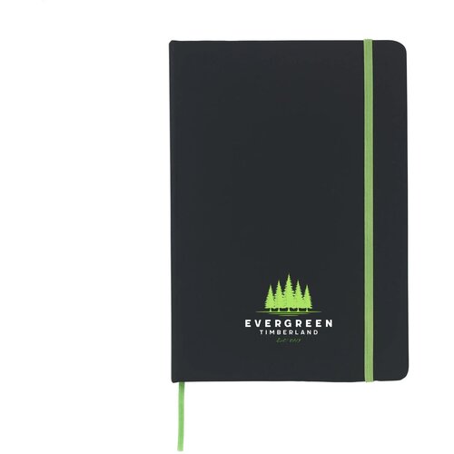Blacknote A5 Notitiebook Limegroen