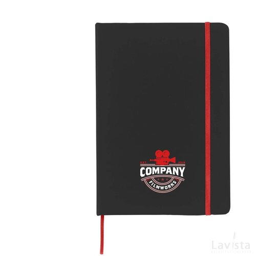 Blacknote A5 Notitiebook Rood