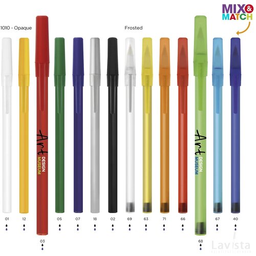 BIC® Round Stic® balpen
