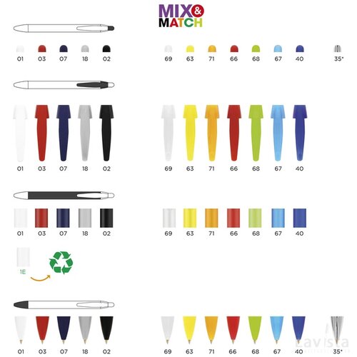 BIC® Wide Body™ Mini Digital balpen