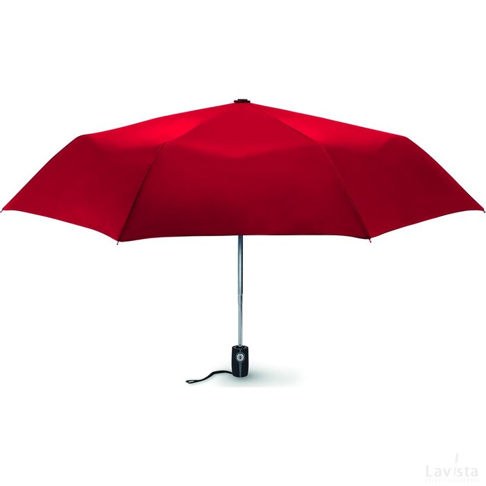 21" windbestendige paraplu Gentlemen rood