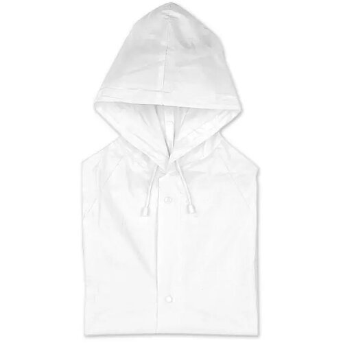 Stevige PVC regenjas Wit