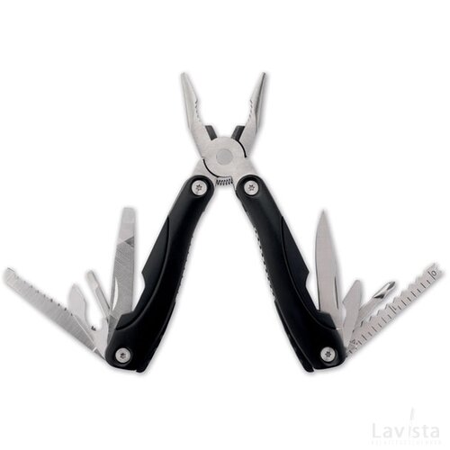Multifunctionele tool in hoesje Zwart