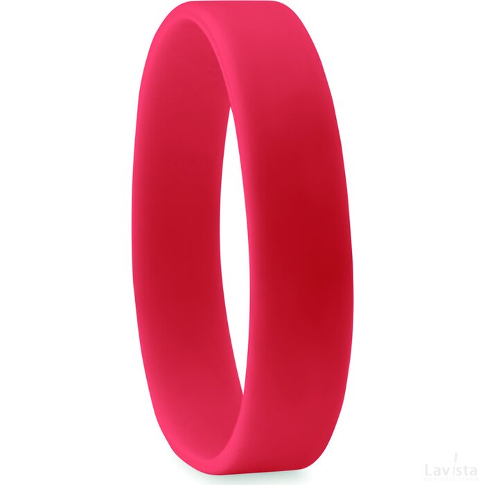 Siliconen armband Event rood