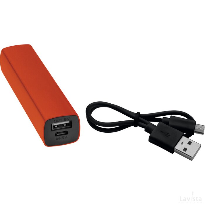 Powerbank 2200 mAh Gransee oranje