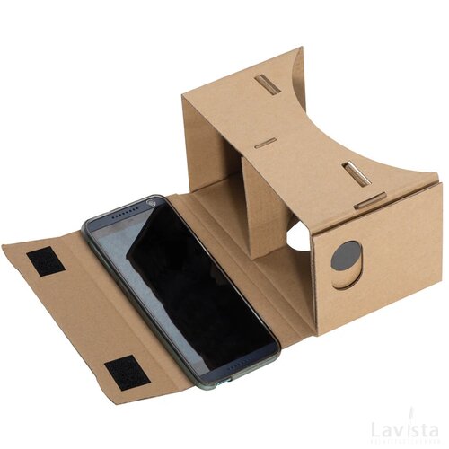 VR bril van karton Guben bruin