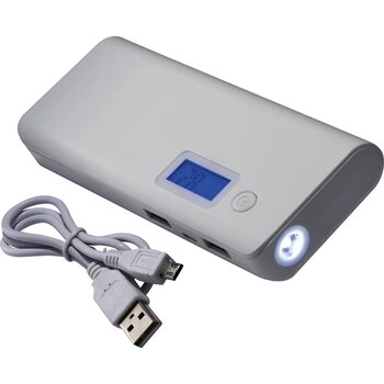 Powerbank 10.000 mAH Havelberg wit