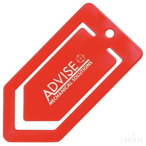 Papierclip pijl “Mega” 15 cm. Rood