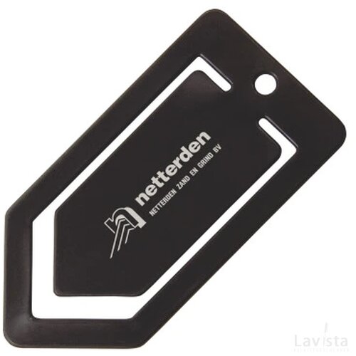 Papierclip pijl “Mega” 15 cm. Zwart