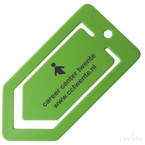 Papierclip pijl “Maxi”, 12 cm. Lichtgroen