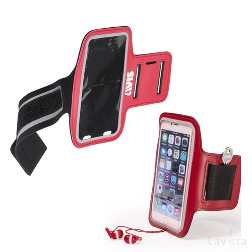 Kelan Mobiele Armband Rood
