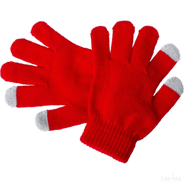 Pigun Touchscreen Handschoenen Voor Kinderen Rood