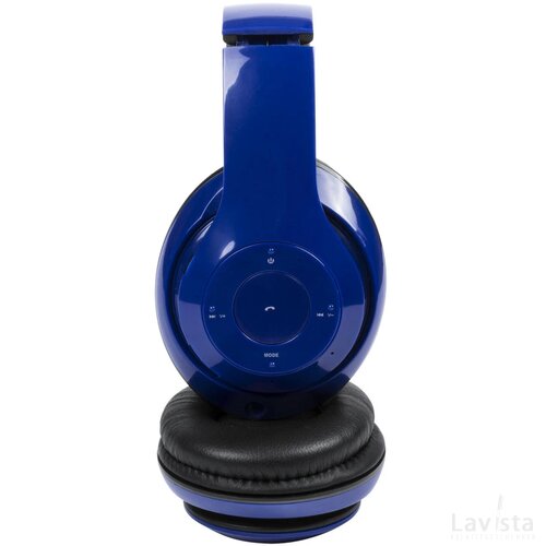 Bluetooth hoofdtelefoon Blauw