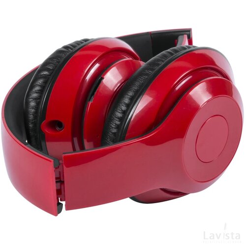 Bluetooth hoofdtelefoon Rood