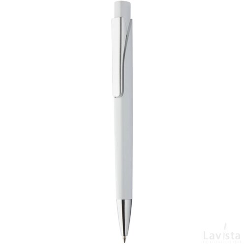 Silter Plastic Balpen Wit
