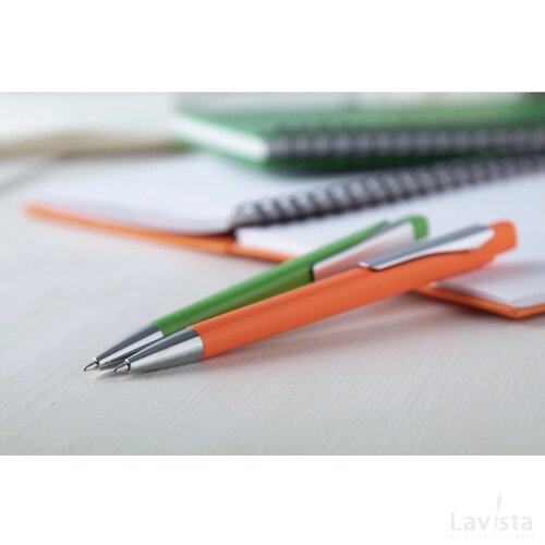 Silter Plastic Balpen Oranje
