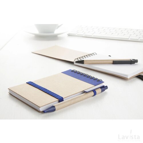 Ecocard Notitieboek (Kobalt) Blauw