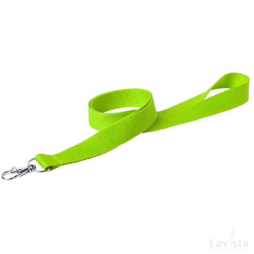 Neck Lanyard Lime Groen