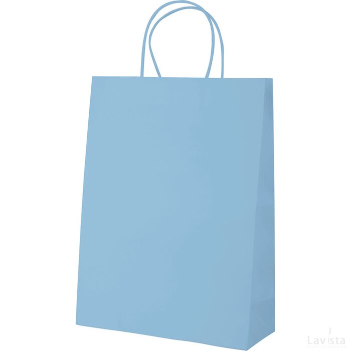 Mall Papieren Tas (Licht) Blauw