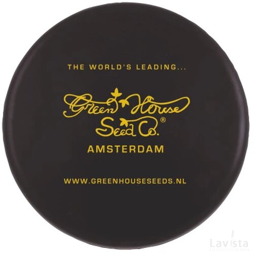 Frisbee bedrukt 21 cm. zonder ringen Zwart
