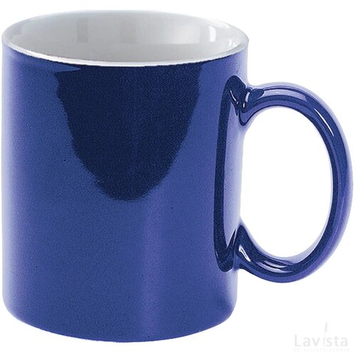 Bergen Mok, Keramiek, 3Dl (Kobalt) Blauw
